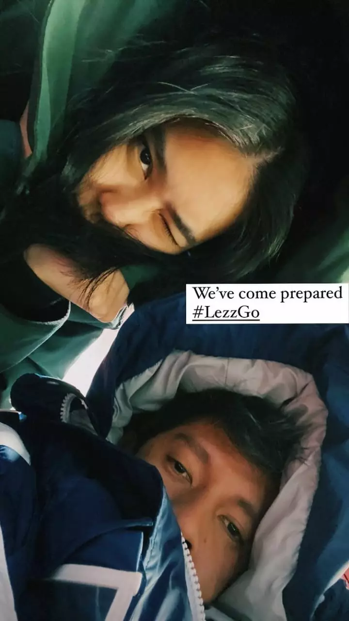 honeymoon alika dan raja siregar di finlandia © instagram