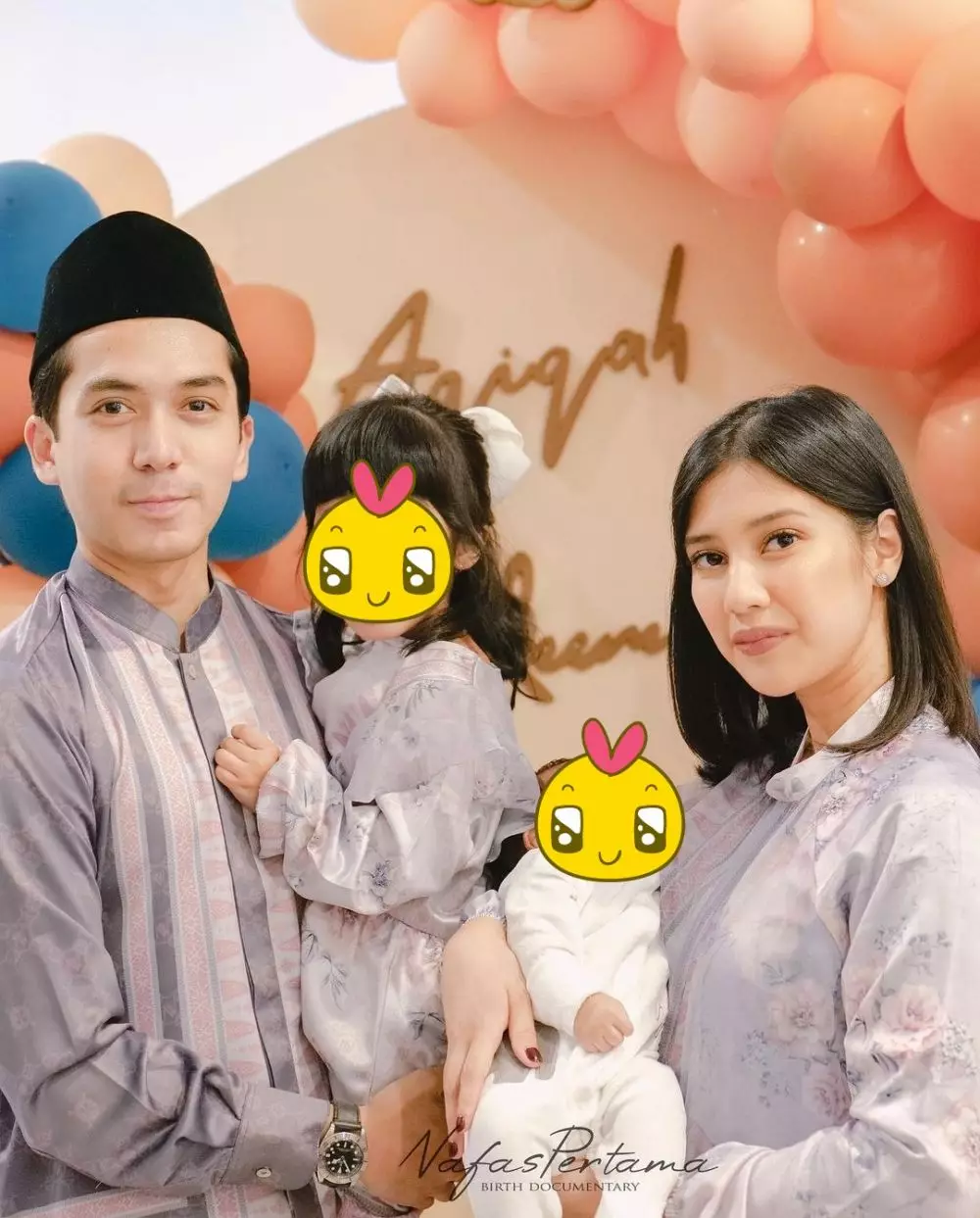 Momen akikah anak kedua artis FTV Fita Anggriani © Instagram