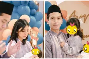 7 Momen akikah anak kedua artis FTV Fita Anggriani, penuh kebahagiaan