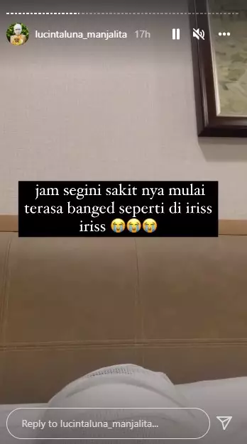 Potret kondisi Lucinta Luna usai operasi wajah © Instagram