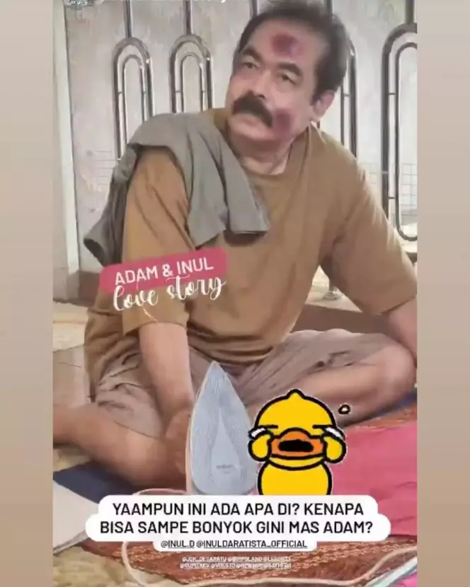 Gaya Adam Suseno cosplay berbagai karakter © Instagram