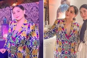 7 Gaya elegan Nagita Slavina saat launching brand fashion