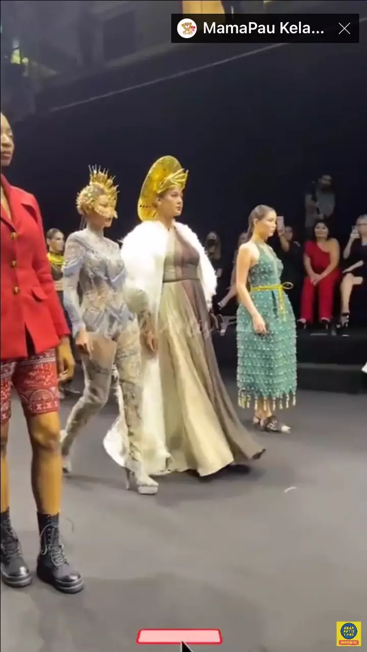 Paula Verhoeven di Arab Fashion Week © berbagai sumber Paula Verhoeven di Arab Fashion Week © berbagai sumber