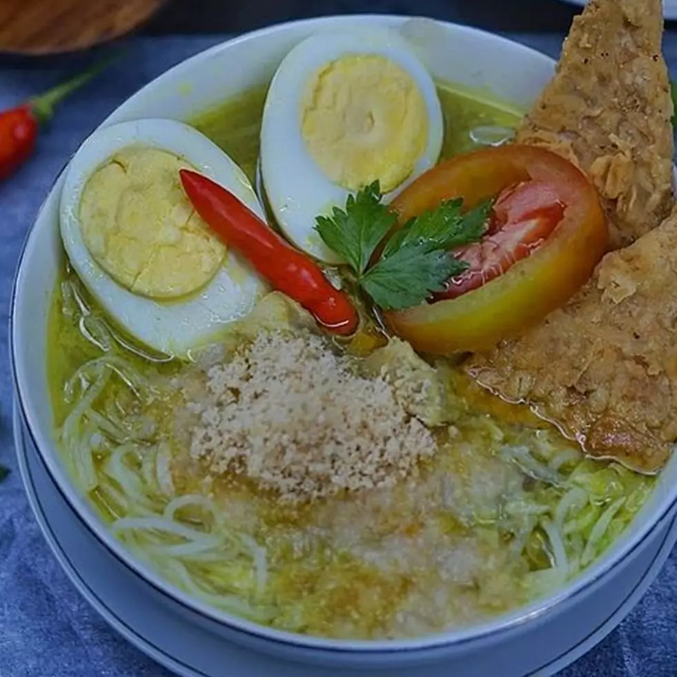 Resep soto ayam Lamongan, koyanya melimpah dan bumbunya lezat