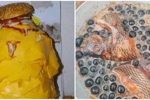 11 Potret lucu topping makanan ini bikin heran lihatnya