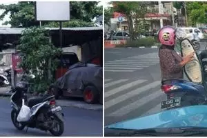 11 Momen lucu asal berhenti di pinggir jalan, bikin geregetan