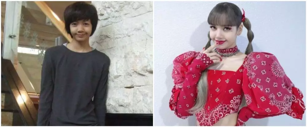 Potret dulu dan kini Lisa Blackpink © berbagai sumber