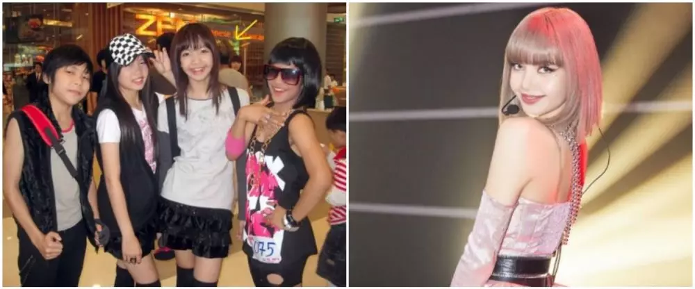 Potret dulu dan kini Lisa Blackpink © berbagai sumber