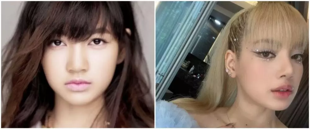 Potret dulu dan kini Lisa Blackpink © berbagai sumber