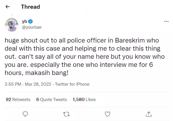 Curhat Reza Arap usai kembalikan uang © Twitter Curhat Reza Arap usai kembalikan uang © Twitter