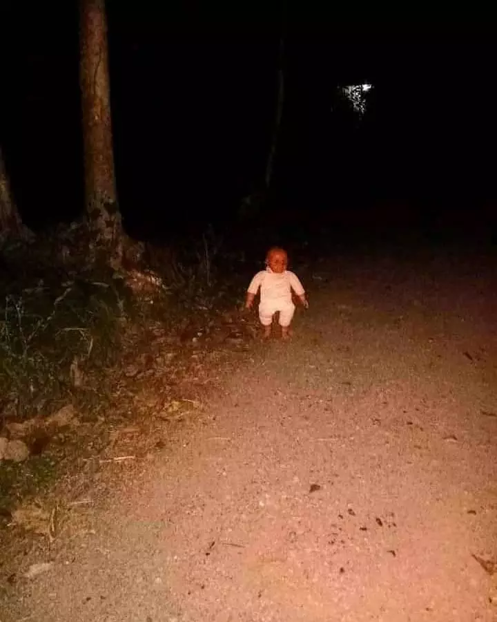 penampakan bikin kaget di jalan © Instagram penampakan bikin kaget di jalan © Instagram