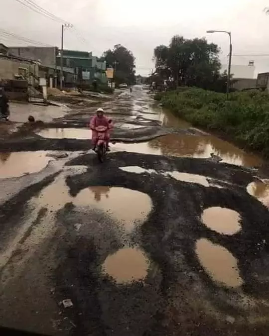 penampakan bikin kaget di jalan © Instagram penampakan bikin kaget di jalan © Instagram