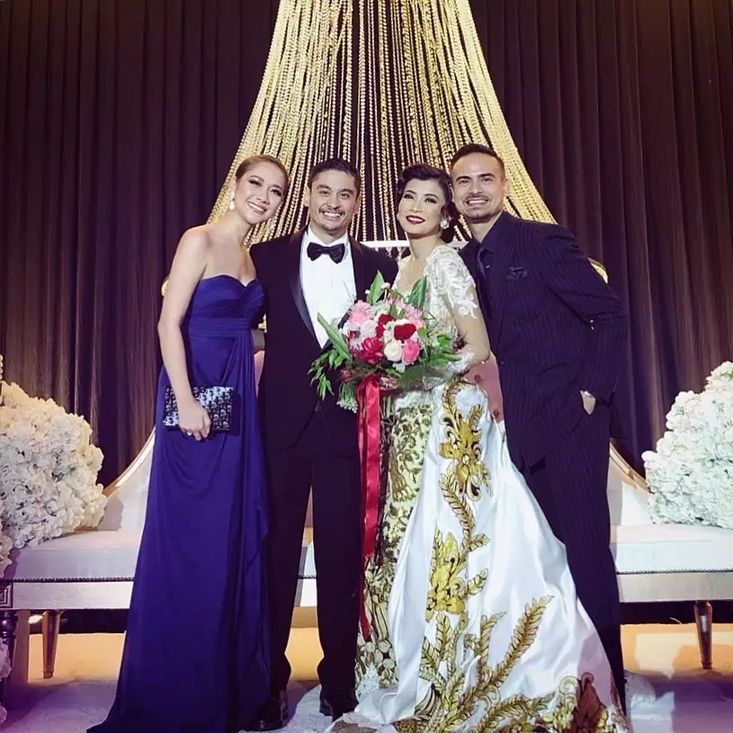 gaya bcl hadiri kondangan © instagram gaya bcl hadiri kondangan © instagram