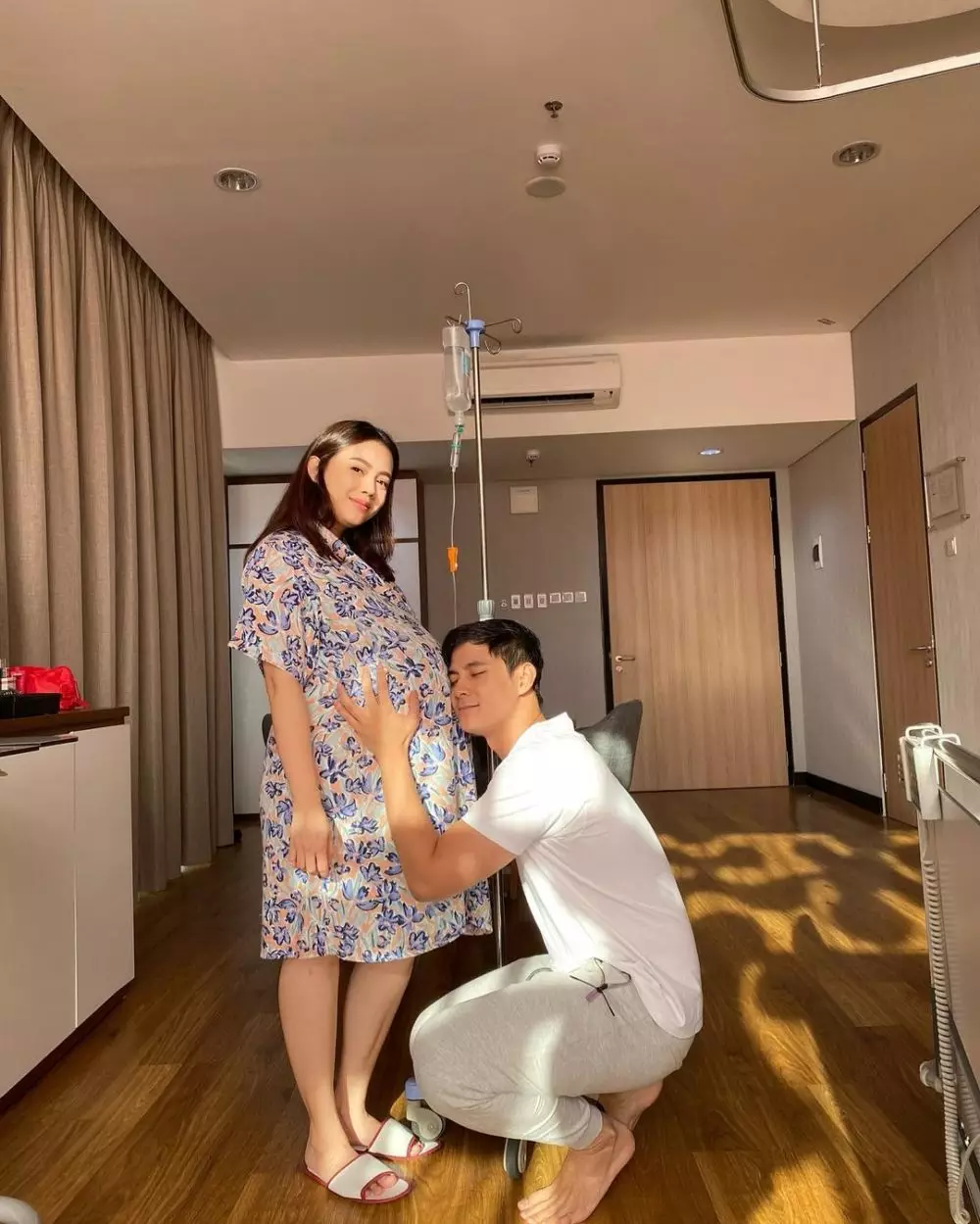 momen bahagia istri carlo milk lahirkan anak kedua © instagram