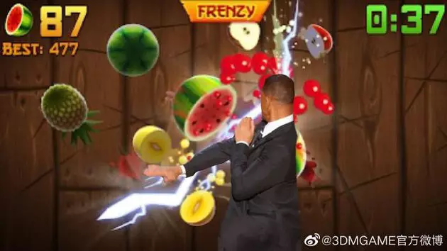 meme will smith tampar chris rock © berbagai sumber