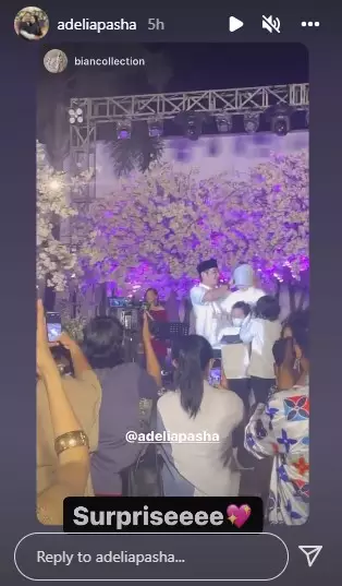 Momen Adelia Pasha rayakan ultah ke-33 © Instagram