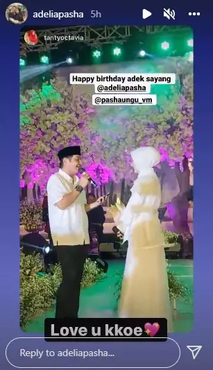 Momen Adelia Pasha rayakan ultah ke-33 © Instagram
