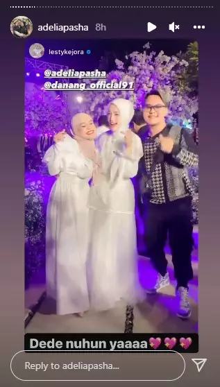 Momen Adelia Pasha rayakan ultah ke-33 © Instagram