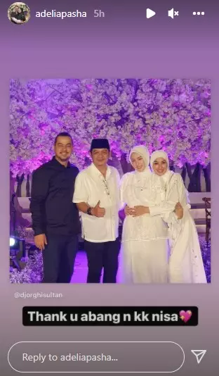 Momen Adelia Pasha rayakan ultah ke-33 © Instagram