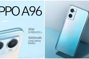 Intip spesifikasi Oppo A96, kapasitas RAM capai 8 GB