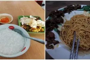 11 Potret nyeleneh makanan dibikin terpisah, idenya kocak banget
