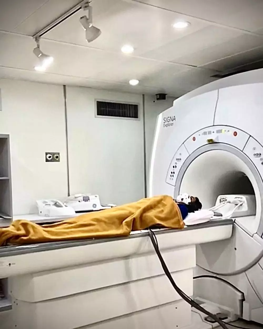 kondisi nirina usai cedera pundak © instagram