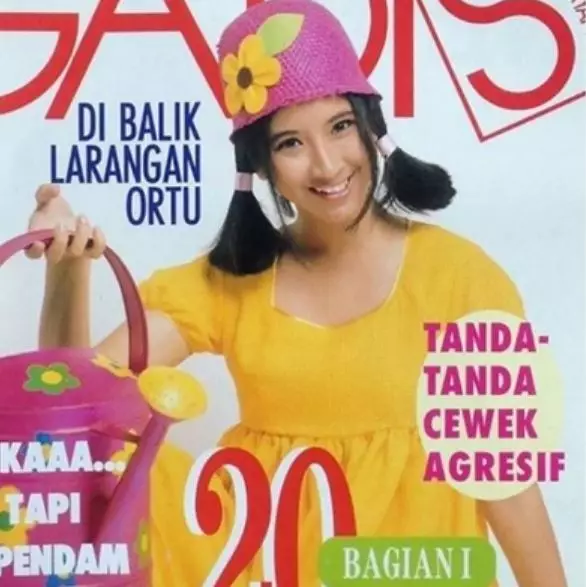 Potret Novita Angie awal karier © berbagai sumber Potret Novita Angie awal karier © berbagai sumber