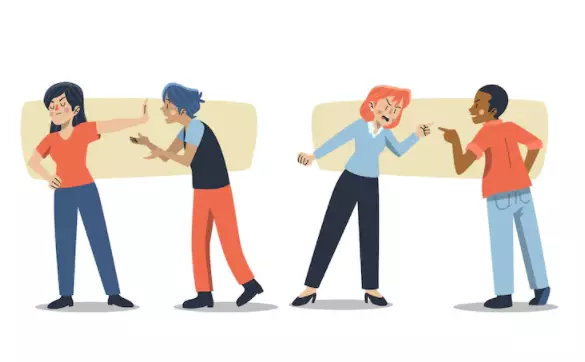 Konflik adalah perselisihan antar individu © 2022 berbagai sumber 