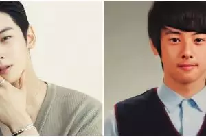 9 Potret Cha Eun-woo zaman sekolah, rambutnya khas berponi