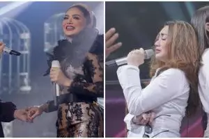 Aksi 9 penyanyi duet bareng anak, Krisdayanti dan Aurel bikin terpukau