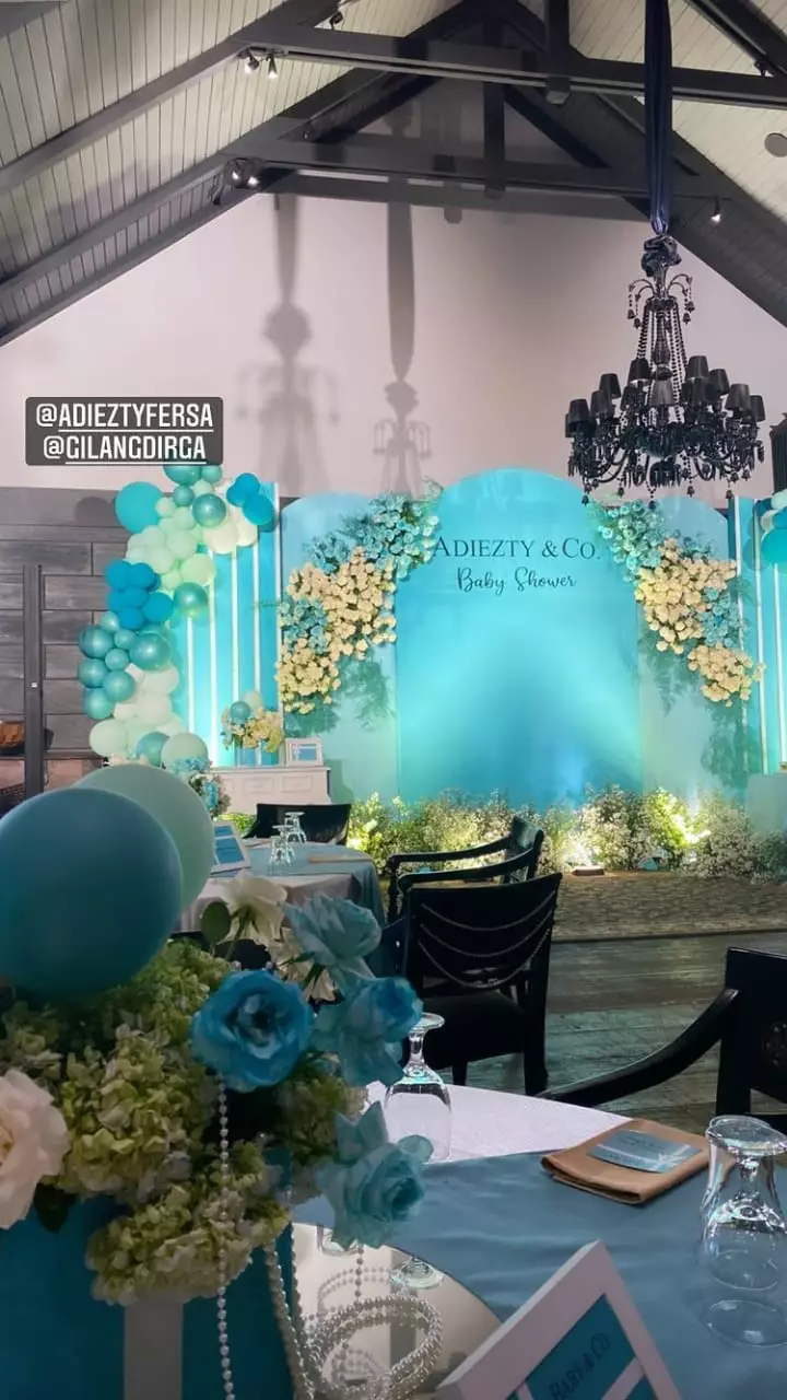 baby shower adiezty fersa © instagram baby shower adiezty fersa © instagram