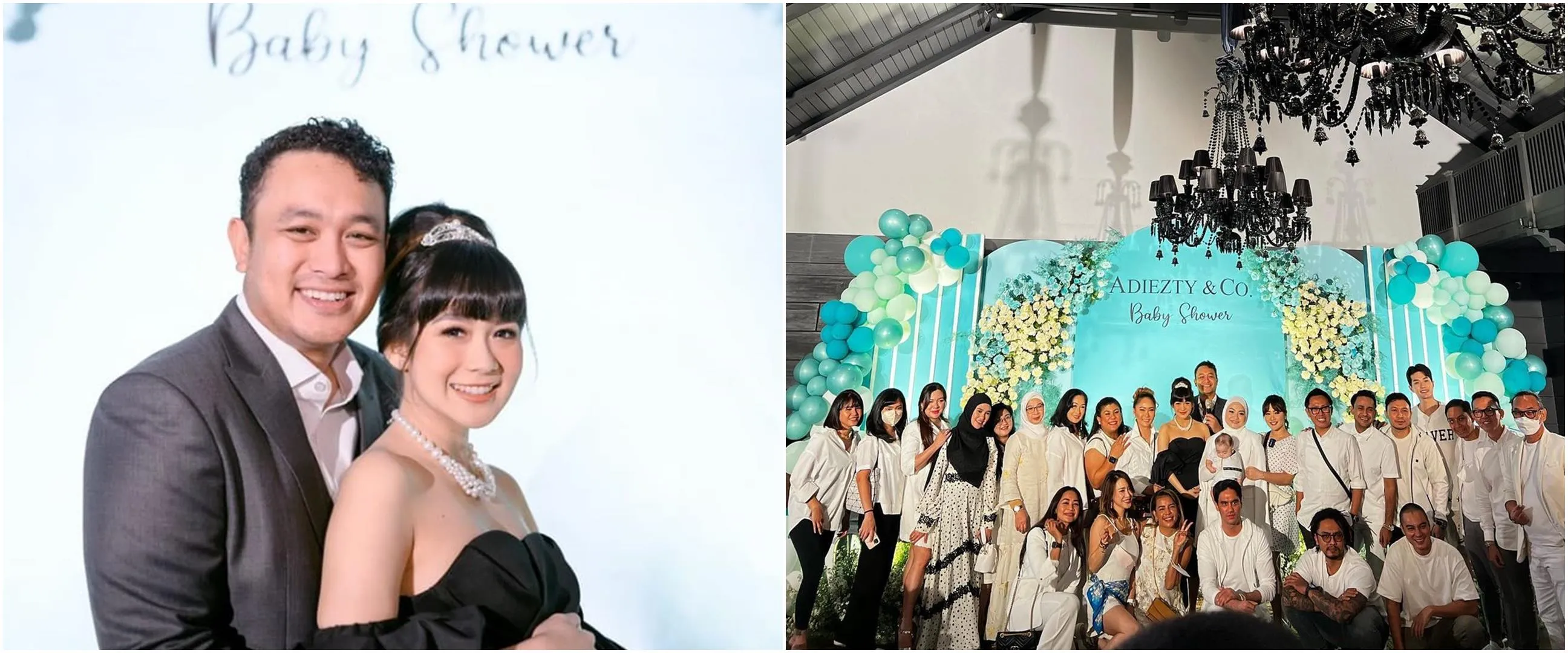 11 Potret baby shower Adiezty Fersa, penampilannya disorot