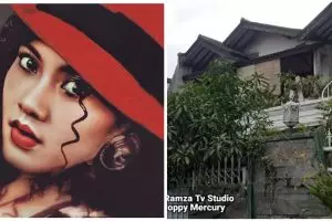 9 Potret rumah mendiang Poppy Mercury, masih simpan mobil kesayangan