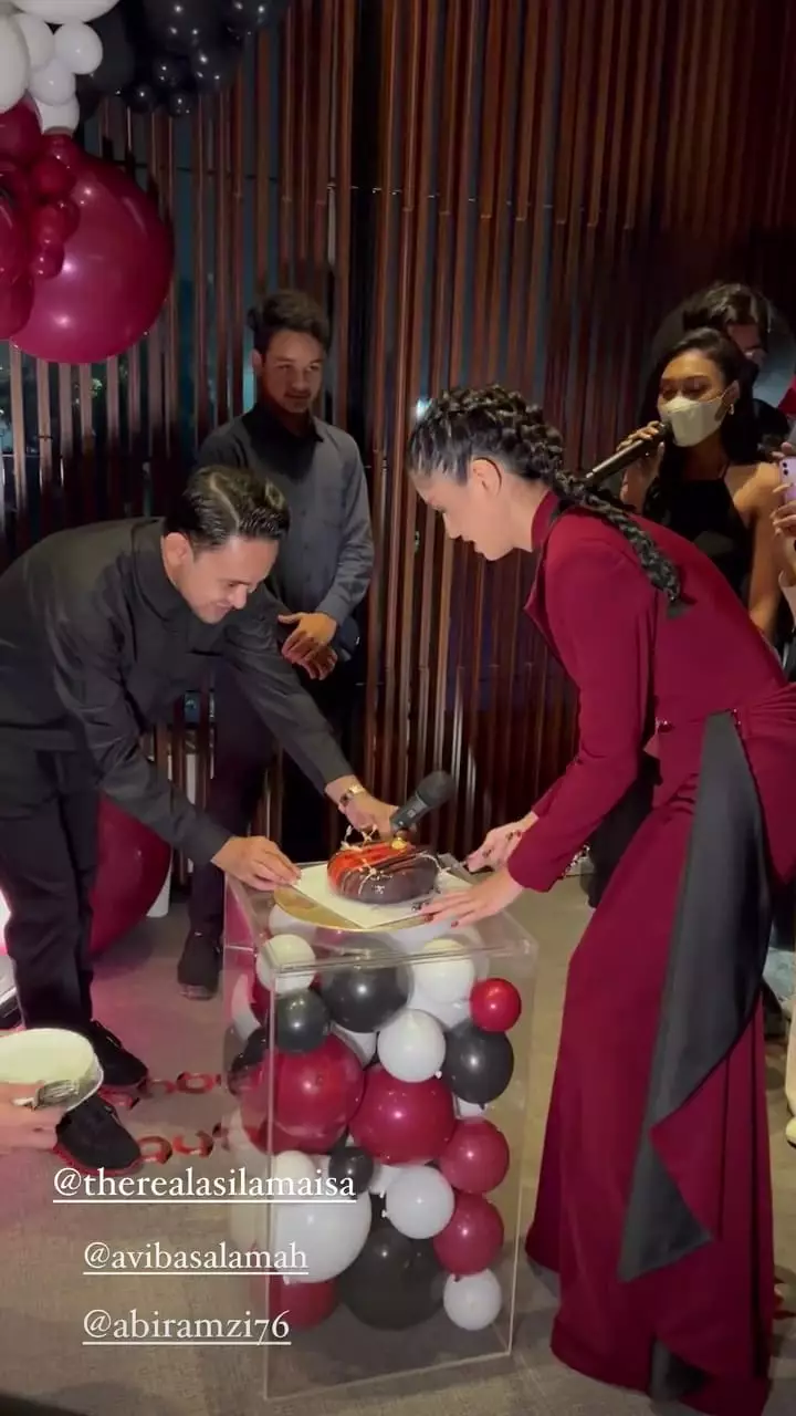 momen ulang tahun asila maisa © instagram