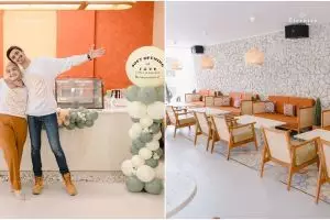 Wujudkan impian yang tertunda, intip 9 potret cafe baru Vebby Palwinta