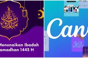 7 Cara bikin ucapan Ramadhan 2022 di aplikasi Canva, cepat dan mudah