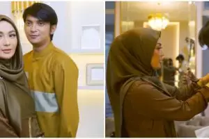 11 Momen manis di balik layar pemotretan Imel Putri dan Reiner Manopo