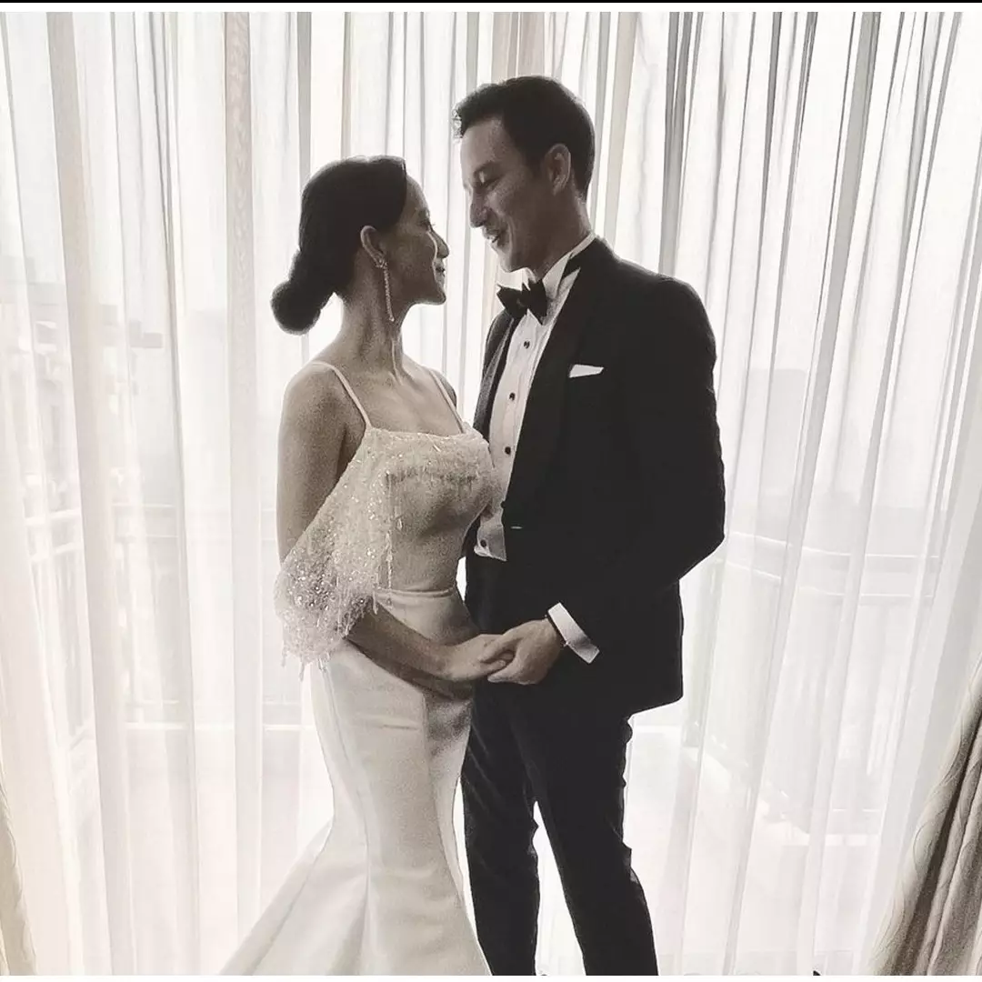 Mike Lewis dan Janisaa Pradja resmi menikah, ini 5 momennya