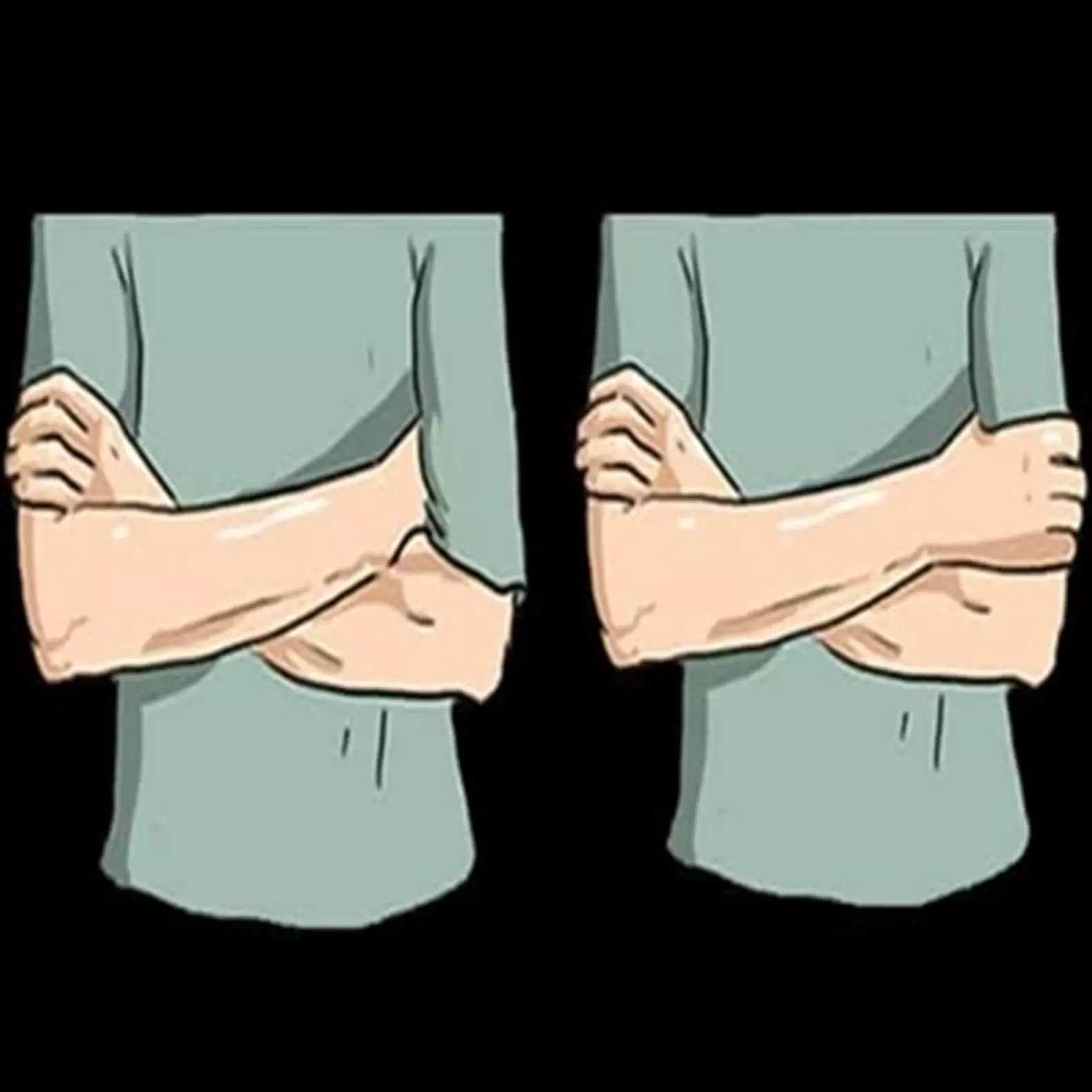 Ketahui karakter bos dari cara menyilangkan tangan lewat tes ini