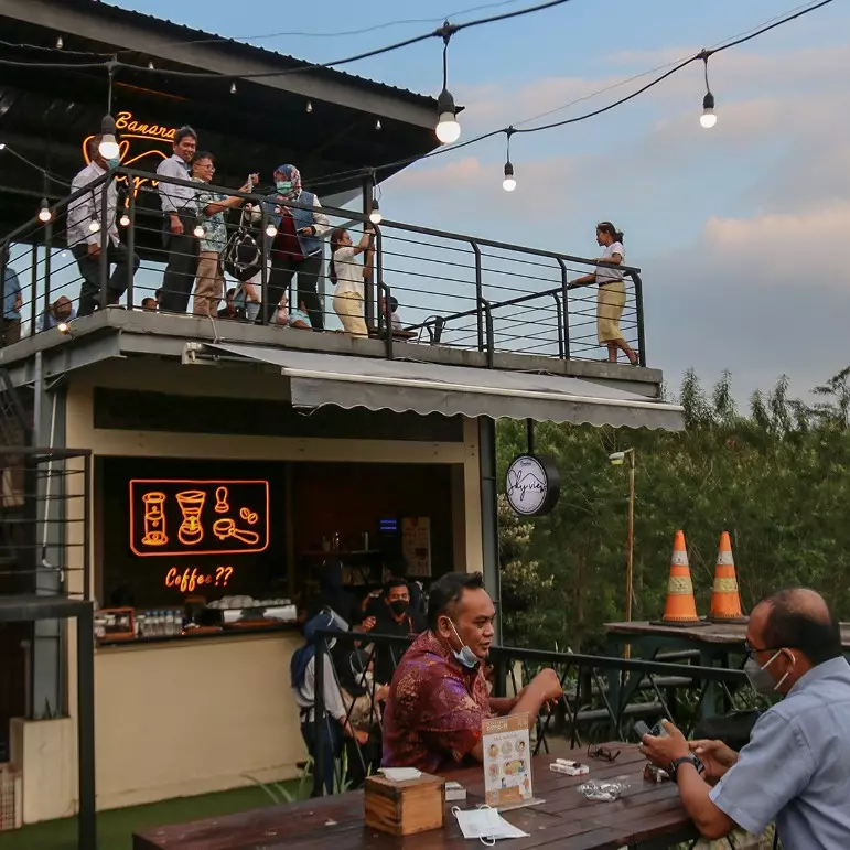 7 Cara menikmati panorama sekitar Rawa Pening di Kampoeng Kopi Banaran