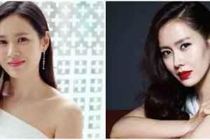 9 Potret Son Ye-jin pakai makeup tebal, pesonanya bikin pangling