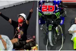 11 Foto editan Fabio Quartararo pembalap MotoGP di Mandalika