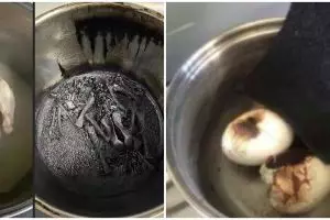 11 Momen lucu udah masak tapi gagal makan, bikin lemes seketika