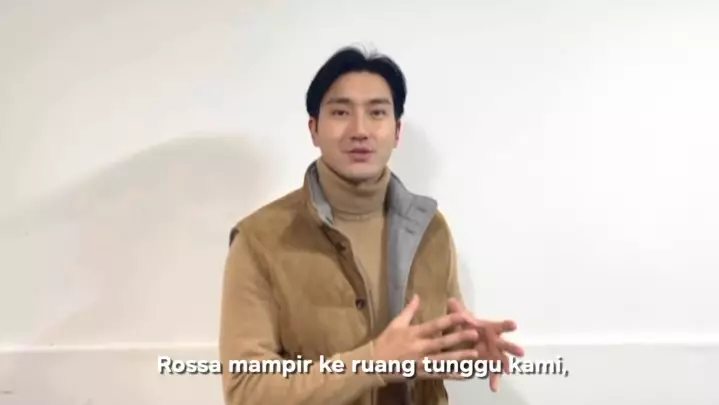Choi Siwon beri ucapan selamat kepada Rossa © Instagram