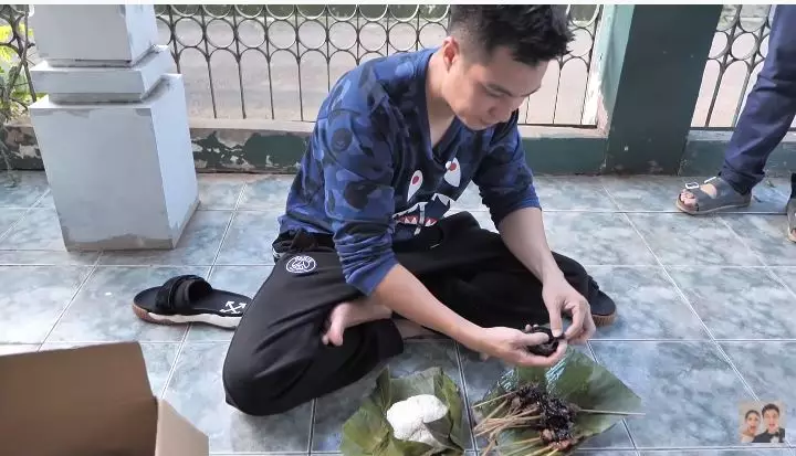 potret rumah orang tua baim di purwakarta © YouTube