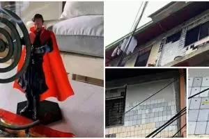 11 Potret lucu pakai barang koleksi ini idenya ada-ada aja
