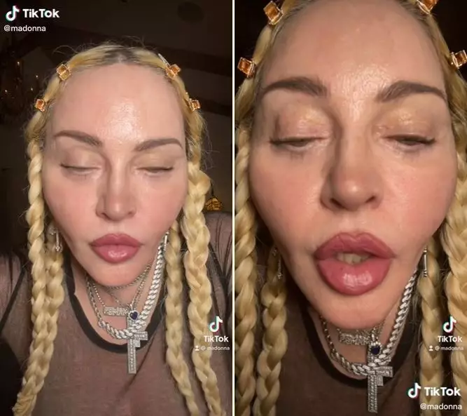 penampilan Madonna Berbagai sumber