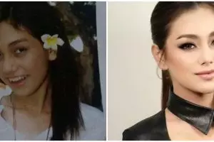 9 Potret dulu dan kini Celine Evangelista, makin glowing dan modis