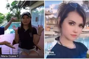 11 Momen Maria Ozawa di Bali, kunjungi panti hingga video call Raffi