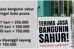 11 Meme jasa bangunin sahur, awas senyum-senyum sendiri